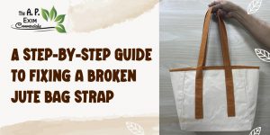 Fixing a Broken Jute Bag Strap